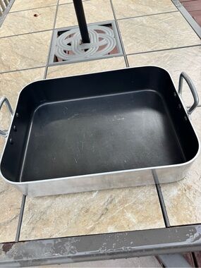 16x12” Nonstick Roasting Pan with Side Handles